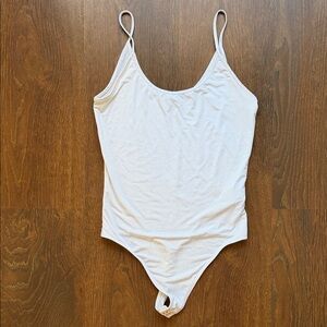 Express White Contour Bodysuit
